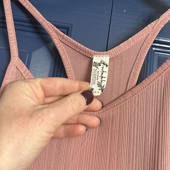 Intimately‎ Free People Ribbed Racerback Tank Size M - Picture 3 of 6